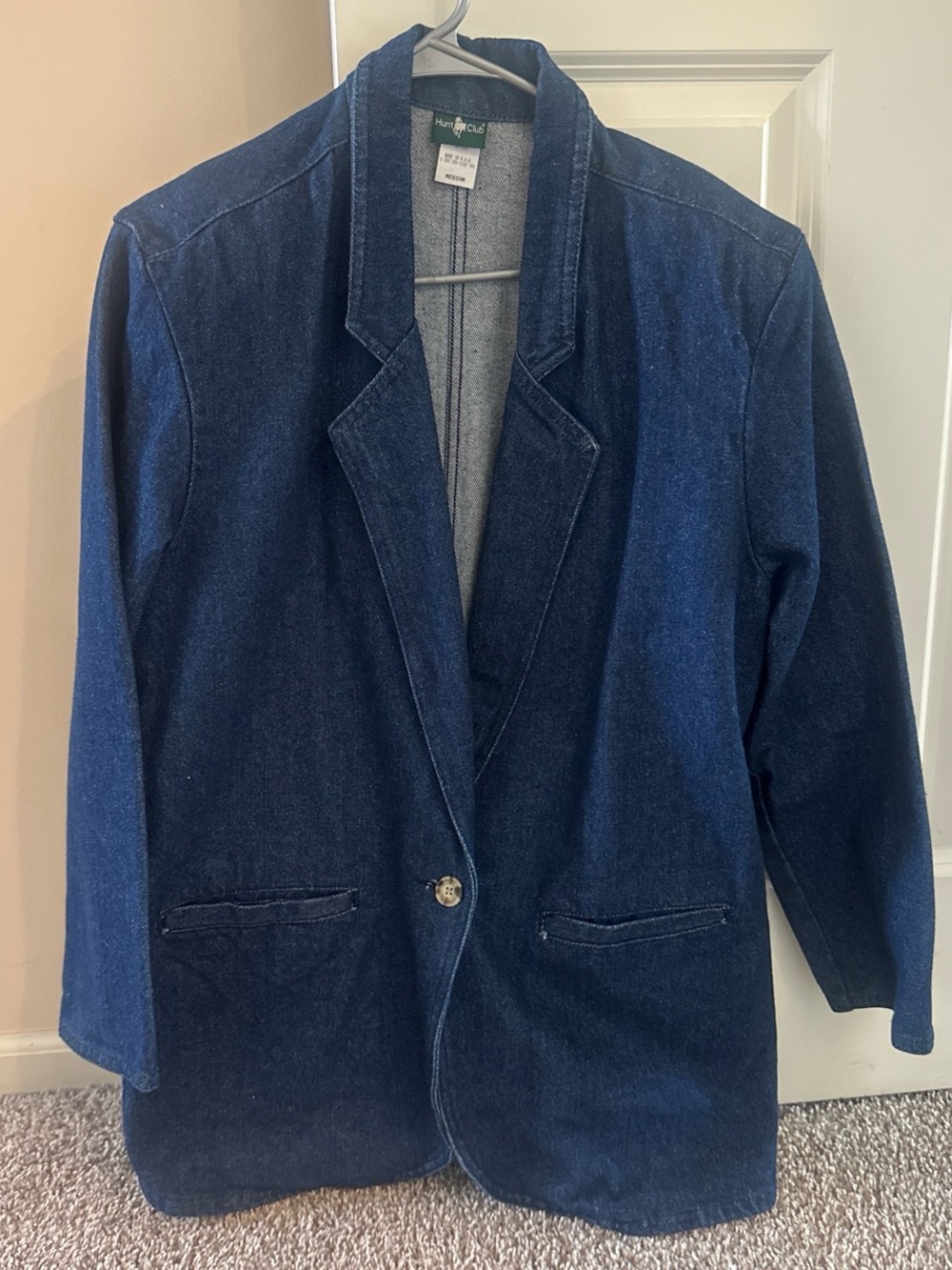 Hunt club Dark Blue Denim Blazer - women’s